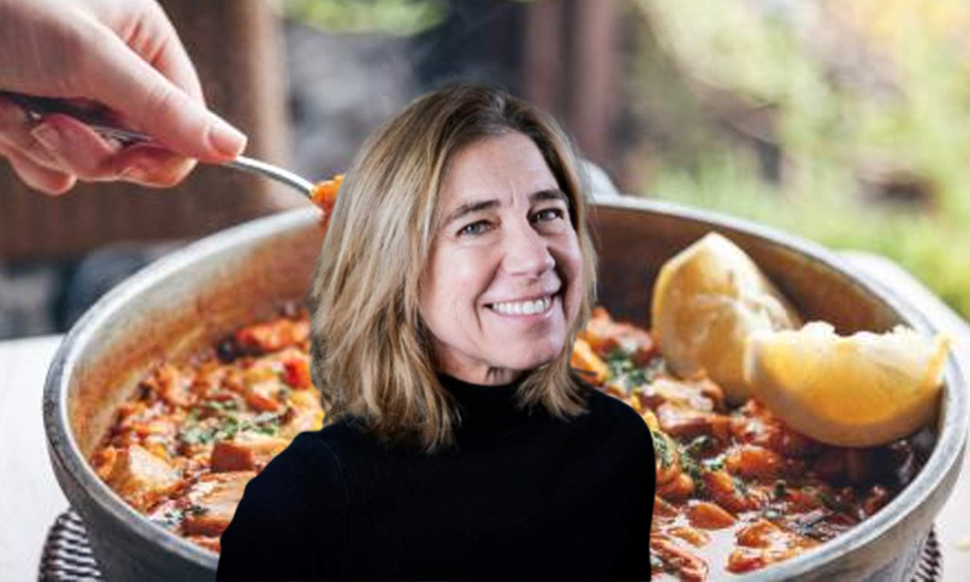 Ada Parellada y su receta de arroz de latas.