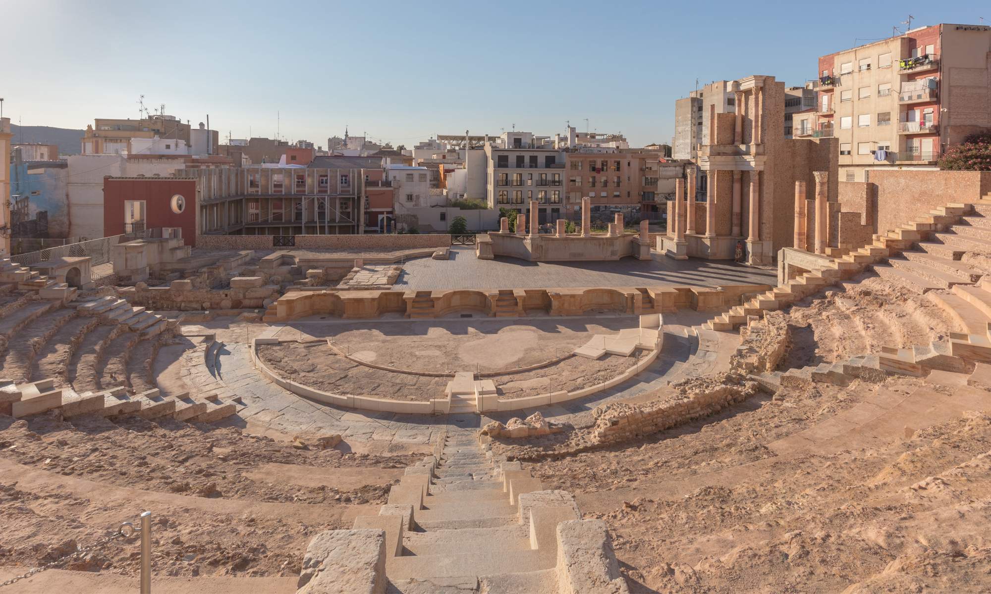 El Teatro Romano de Cartagena. 