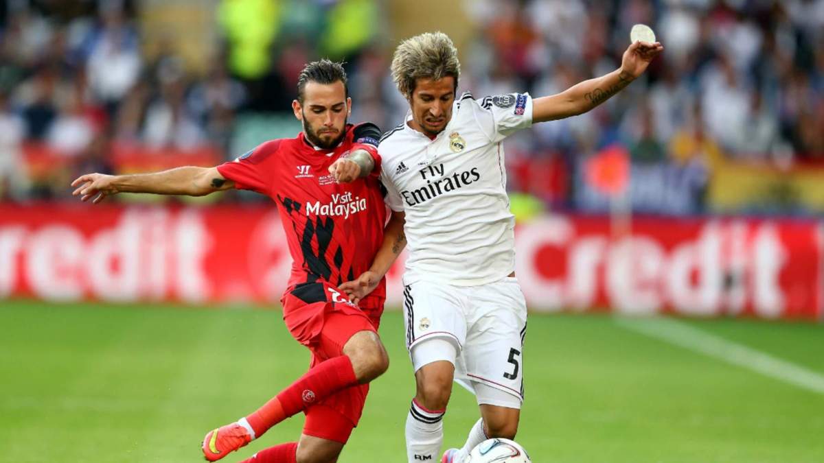 Coentrao jugando con el Real Madrid