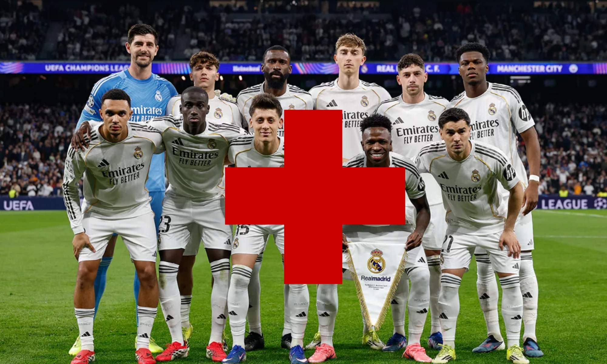 Solo cinco jugadores del Real Madrid no se han lesionado en la presente temporada
