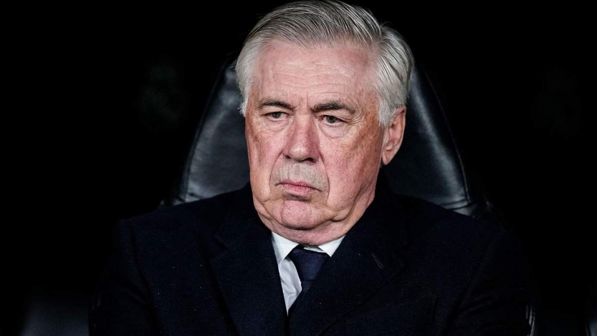 Carlo Ancelotti, durante su etapa en el Real Madrid