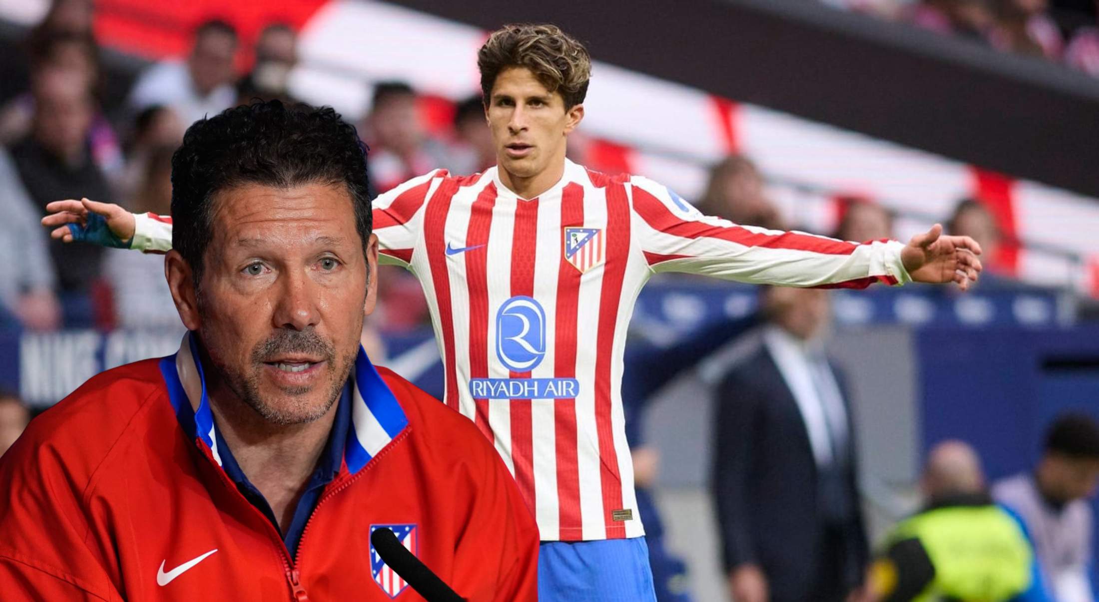 Simeone sobre entrenar a su hijo Giuliano en el Atlético
