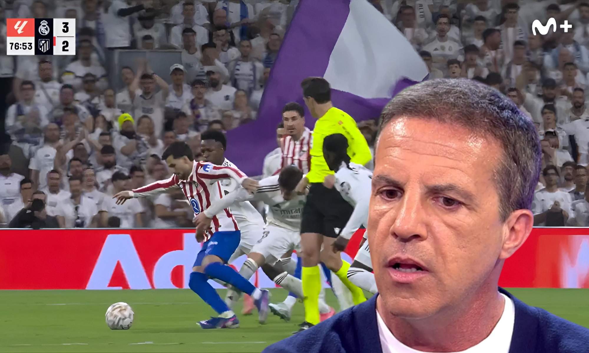 Cristóbal Soria saca todo su cinismo y aplaude la roja a Fede Valverde: "El balón está a un metro"