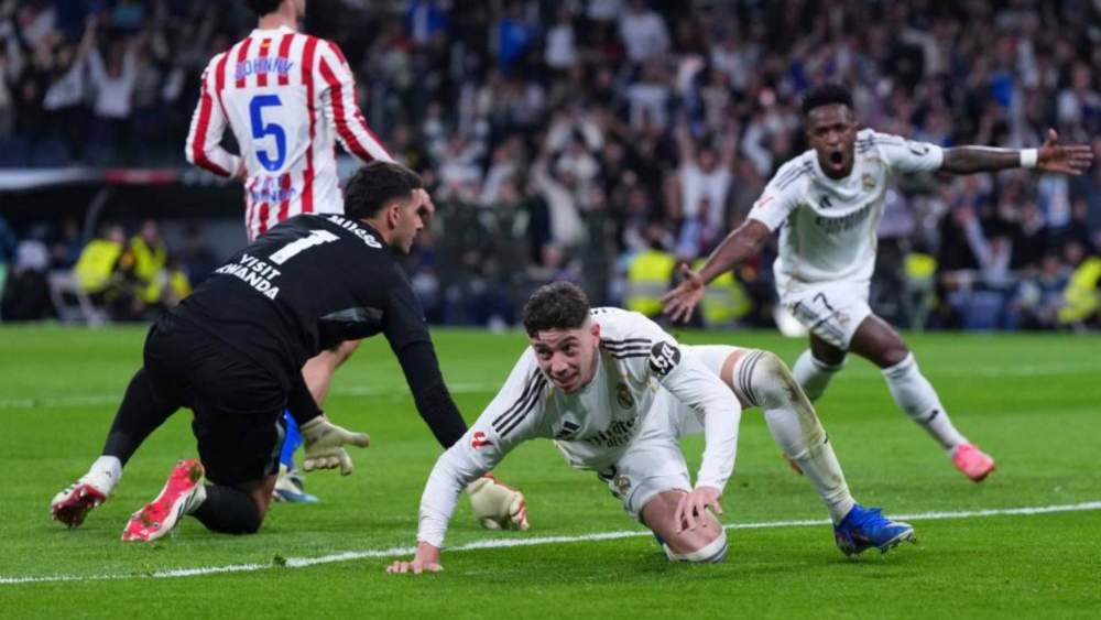 Fede Valverde volvió a ser fundamental para ayudar al Real Madrid a conseguir otra victoria ante el Atlético.