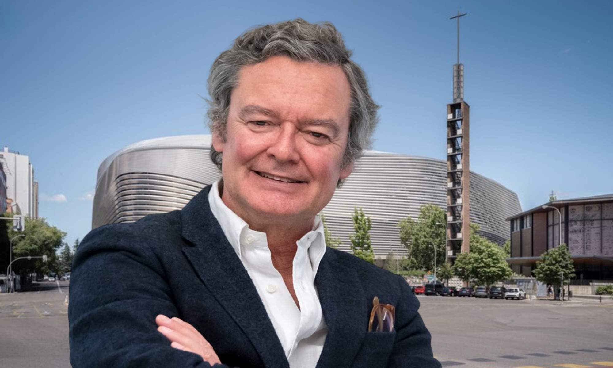 Tristán López, arquitecto que ha tenido que ver con la remodelación del Bernabéu, da las claves de la fachada exterior