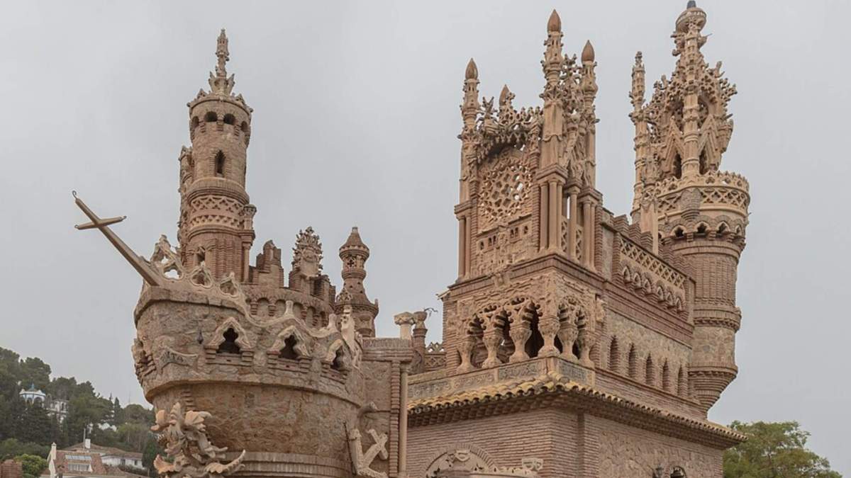 El castillo de Colomares en Benalmádena