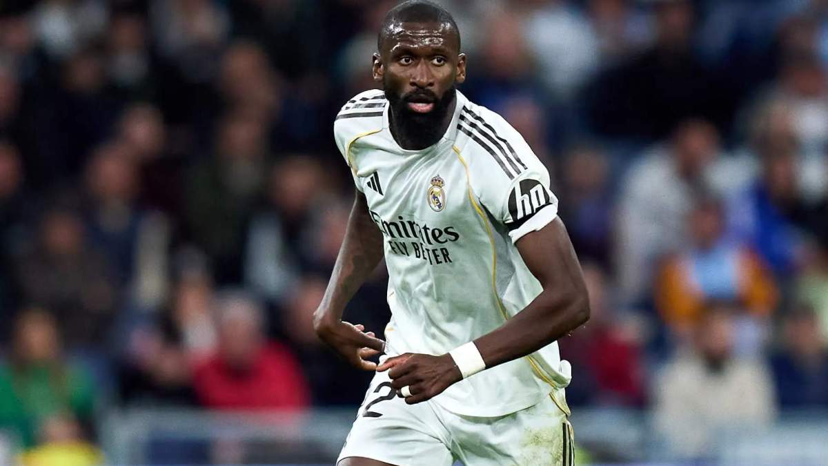 Antonio Rüdiger, en un partido con el Real Madrid durante esta temporada. Antonio Rüdiger, en un partido con el Real Madrid durante esta temporada.