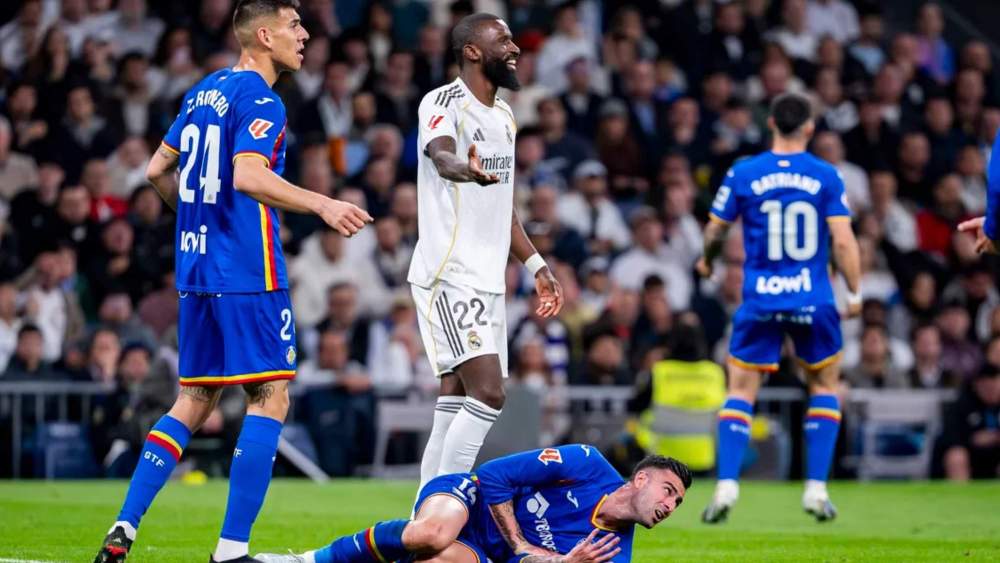 Antonio Rüdiger y Diego Rico tuvieron sus más y sus menos en el último encuentro entre el Real Madrid y el Getafe. Antonio Rüdiger y Diego Rico tuvieron sus más y sus menos en el último encuentro entre el Real Madrid y el Getafe.