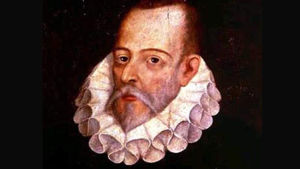 El escritor español Miguel de Cervantes Saavedra.