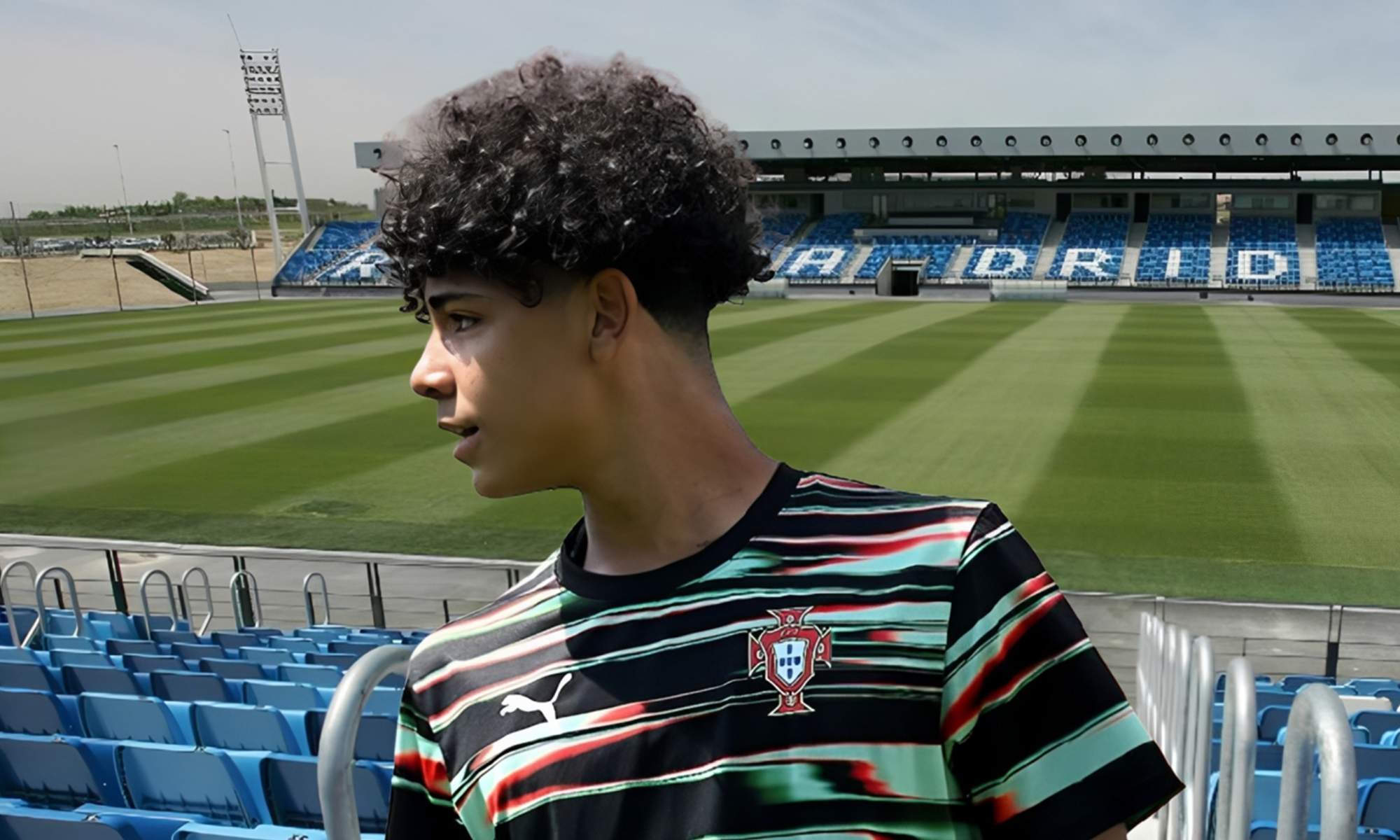 El hijo de Cristiano Ronaldo y Valdebebas.