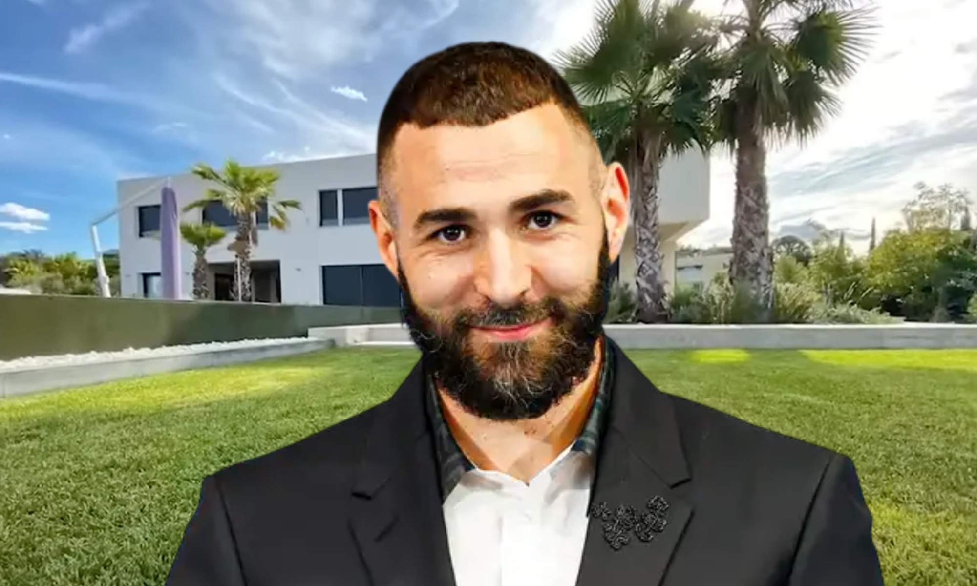 Benzema vive en esta impresionante mansión: es espectacular
