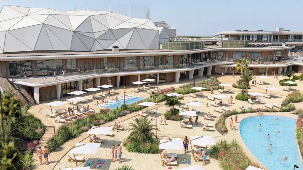 Así será la nueva playa artificial de la capital de España