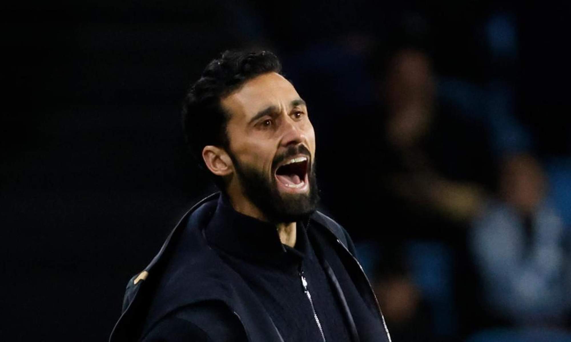 Álvaro Arbeloa durante un partido del Real Madrid.