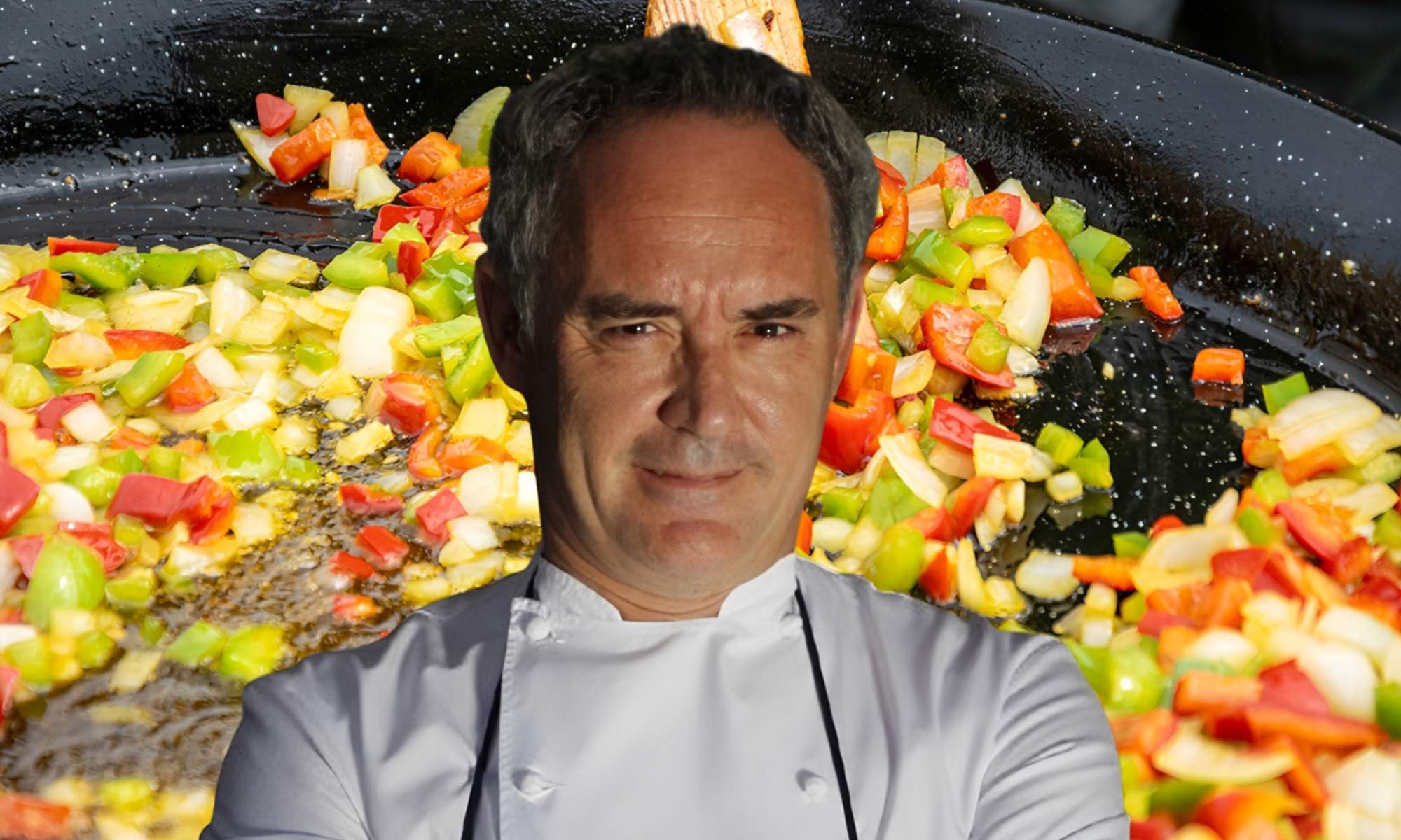 Ferran Adrià y su receta de sofrito.