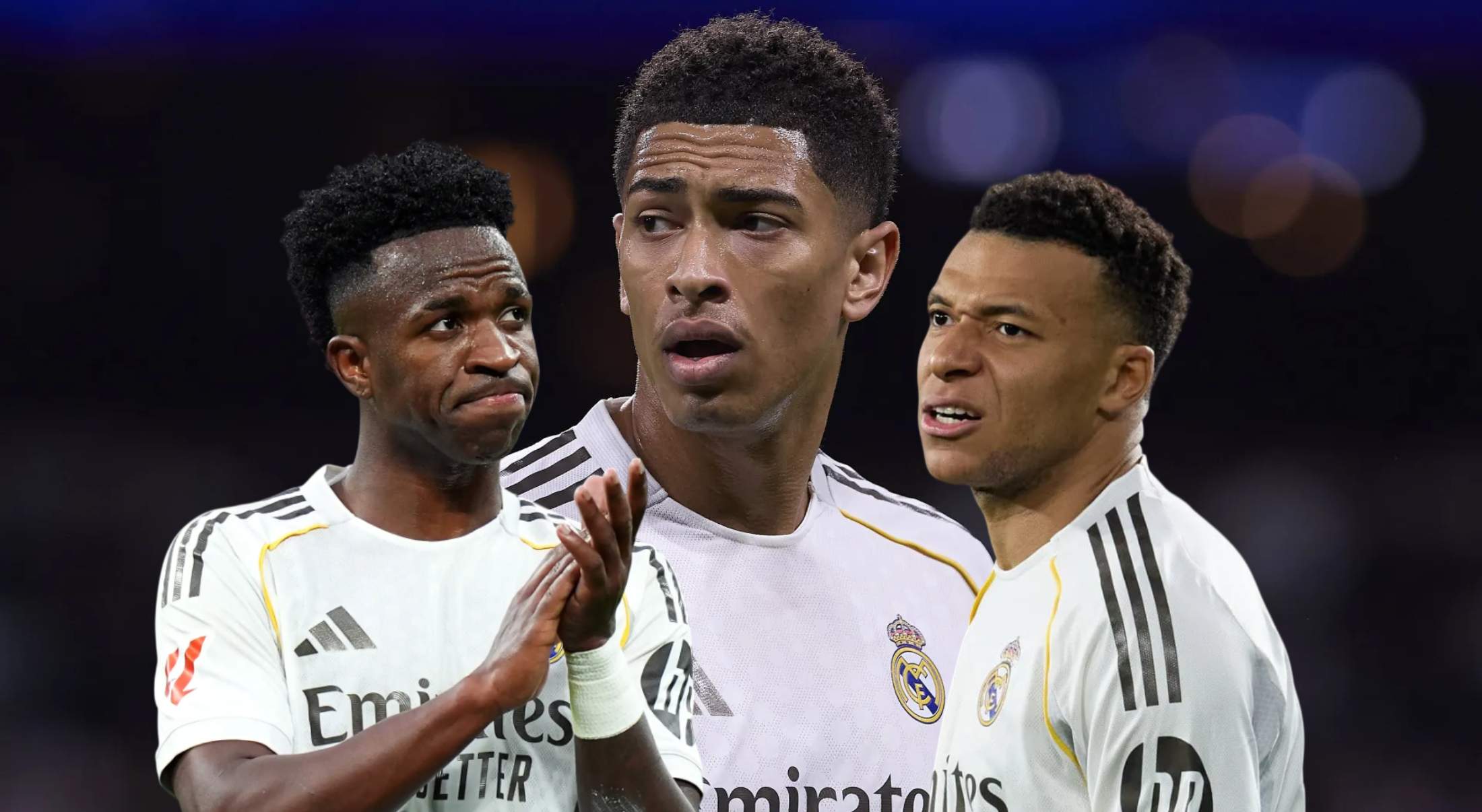 Mbappé, Bellingham y Vinicius complican al Real Madrid