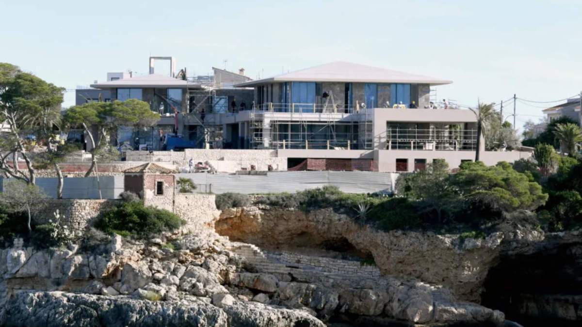 Fachada exterior de la casa de Rafa Nadal