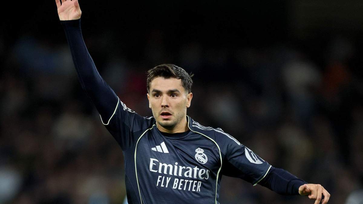 Brahim Díaz en un partido de esta temporada con el Real Madrid