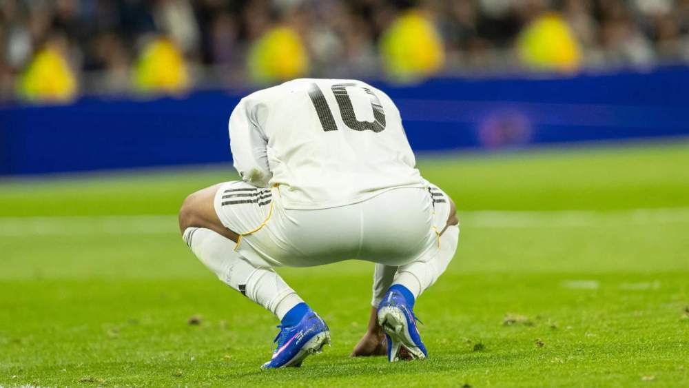Kylian Mbappé ha tenido problemas en su rodilla izquierda durante las últimas semanas.