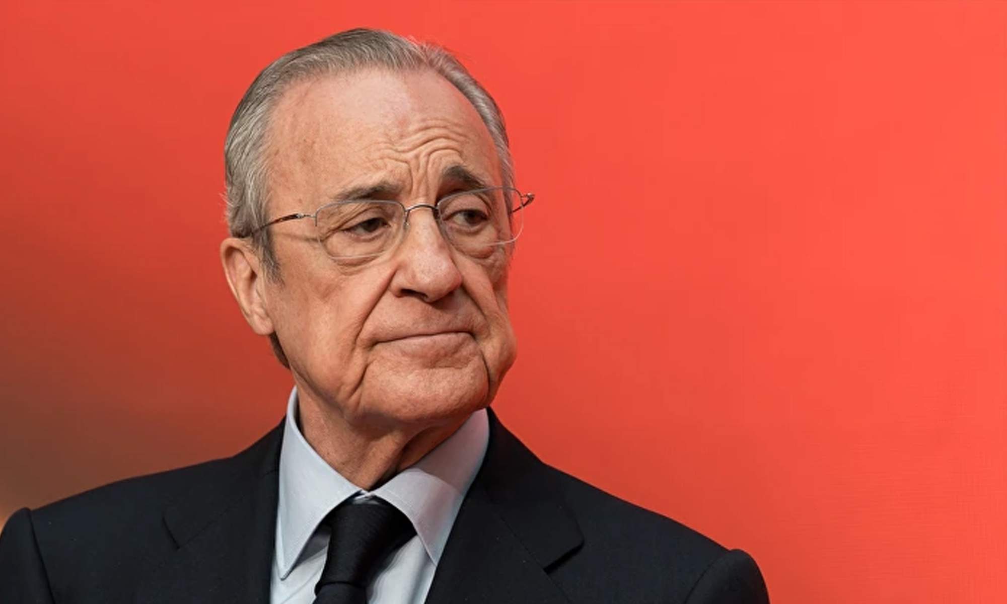 Florentino Pérez, presidente del Real Madrid, en un acto. 