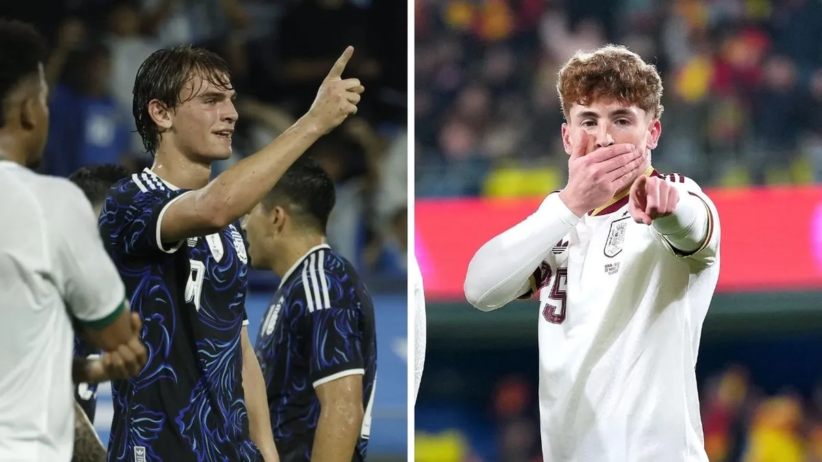 Nico Paz y Víctor Muñoz, posibles fichajes del Real Madrid en el verano de 2026. Nico Paz y Víctor Muñoz, posibles fichajes del Real Madrid en el verano de 2026.
