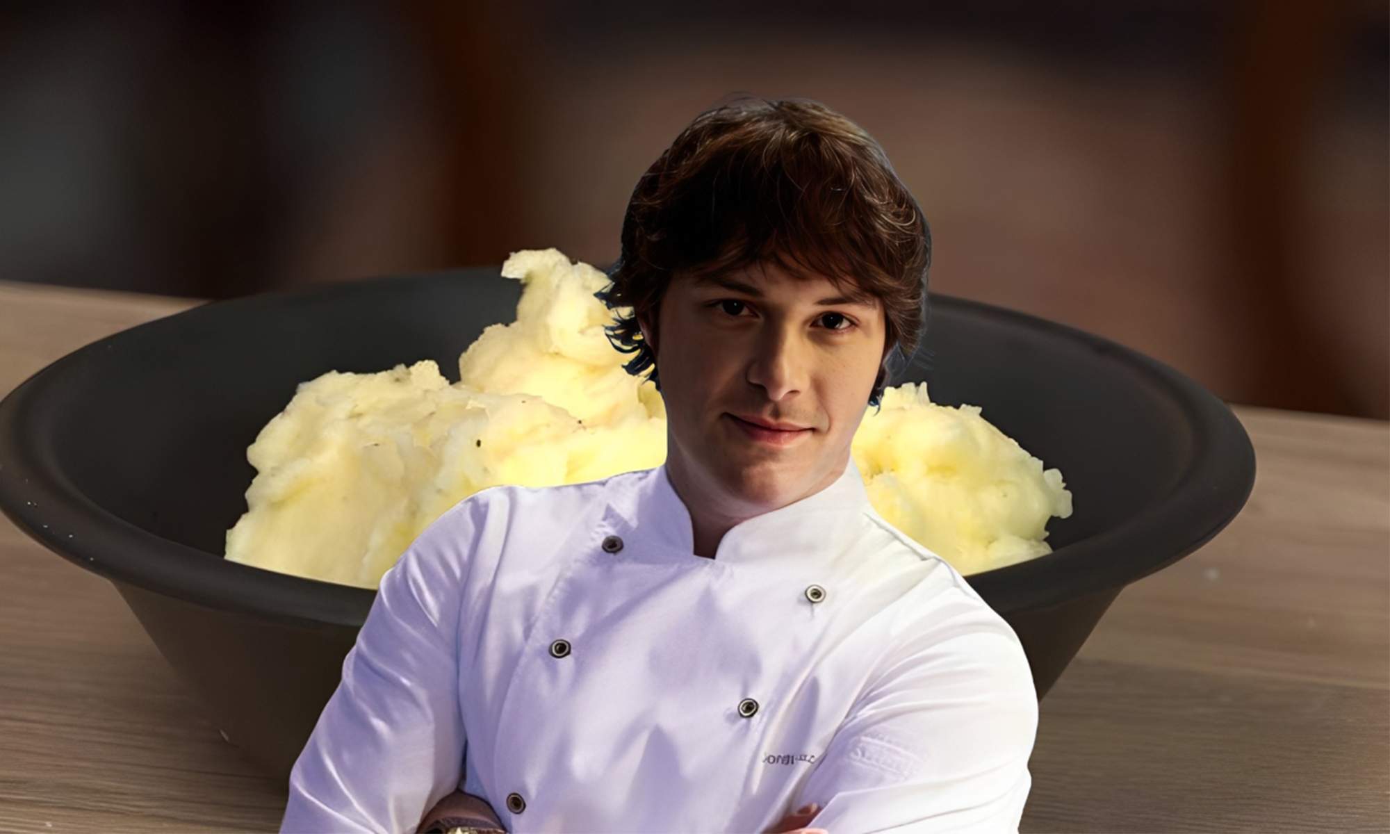 Jordi Cruz y un puré de patata.