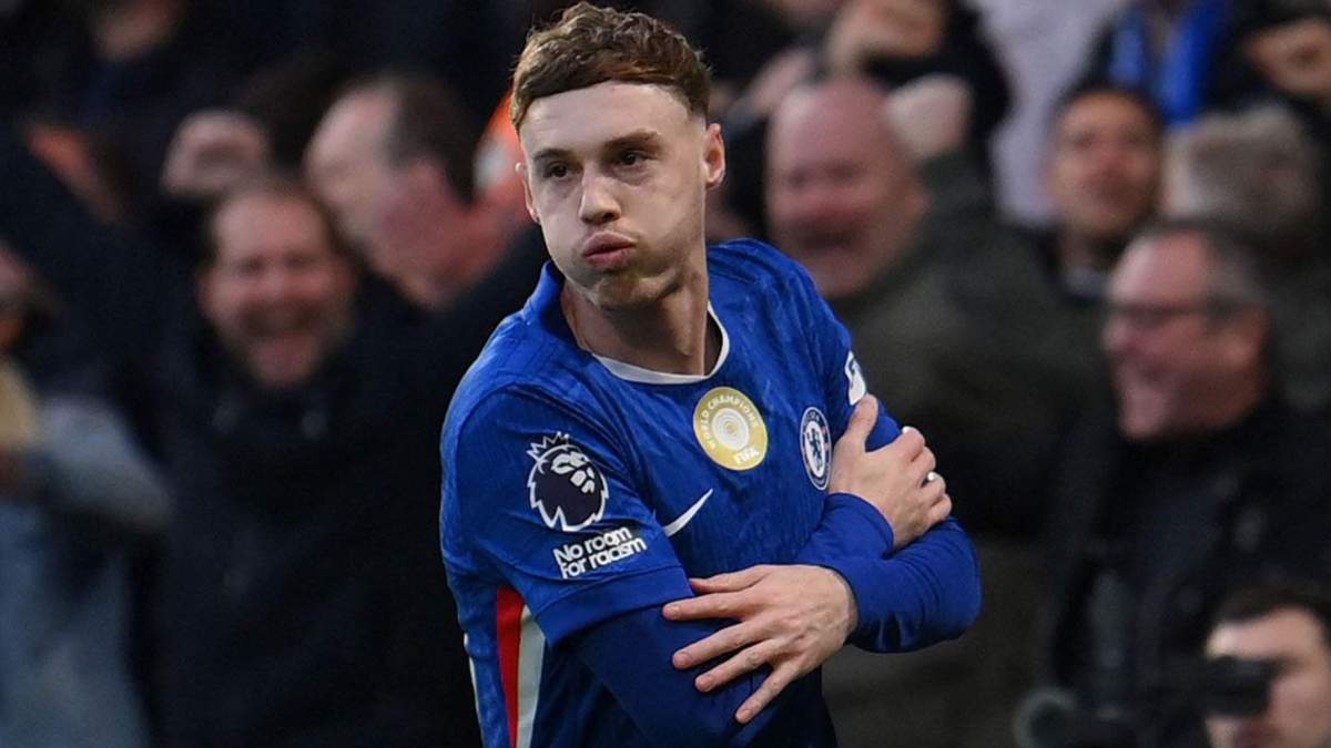 Cole Palmer celebra un gol con el Chelsea