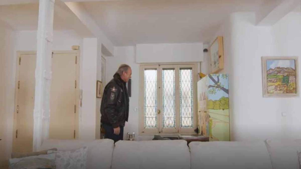 Interior de la casa de Antonio Resines