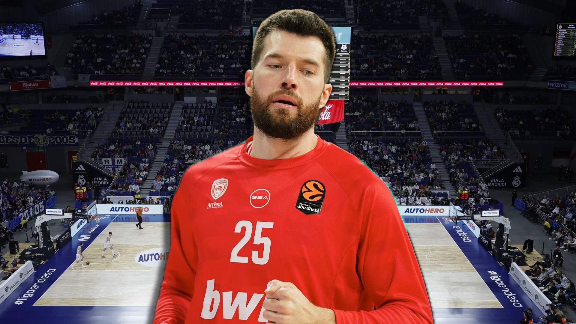 El Real Madrid estudia el fichaje de Alec Peters para la próxima temporada: acaba contrato con Olympiacos y a Scariolo le gusta