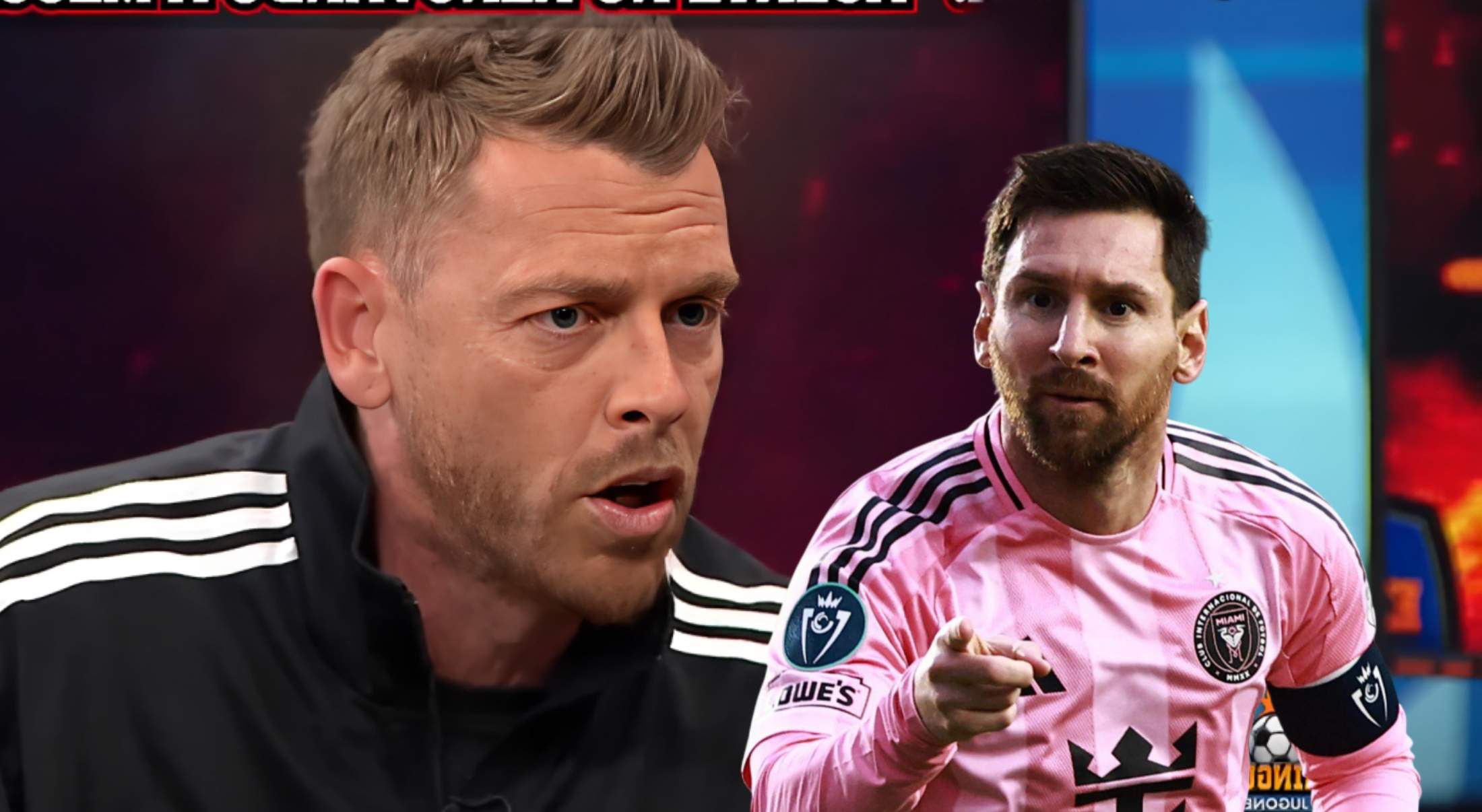 Jota Jordi ataca a Messi