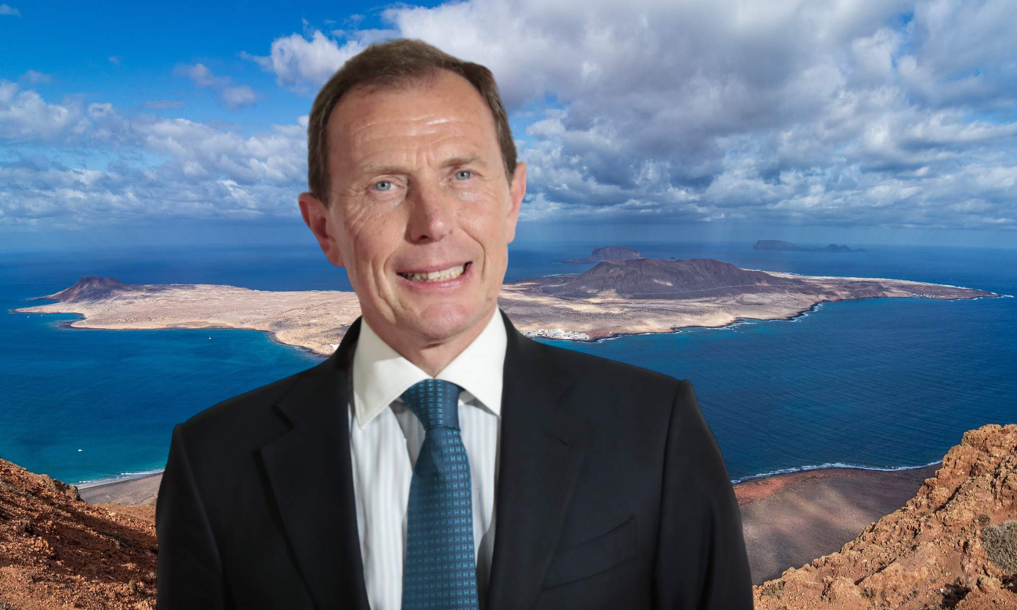 Emilio Butragueño disfrutó en sus últimas vacaciones navideñas en La Graciosa, una de las islas que forman parte del archipiélago Chinijo.