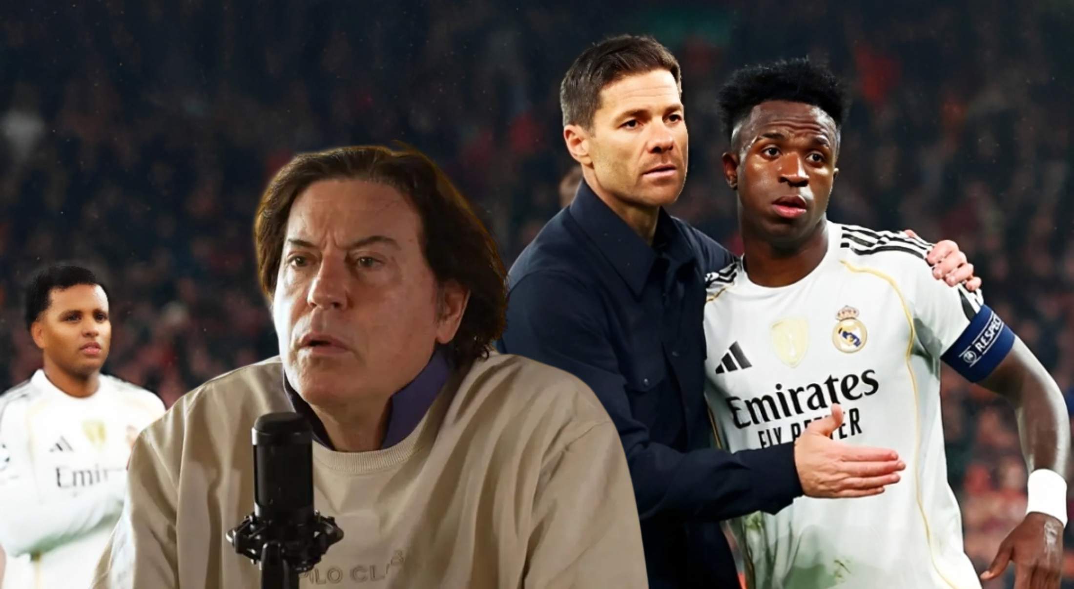 Pipi Estrada habló con Xabi Alonso de Vinicius