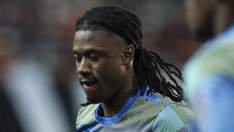 Eduardo Camavinga durante un calentamiento con el Real Madrid. Eduardo Camavinga durante un calentamiento con el Real Madrid.