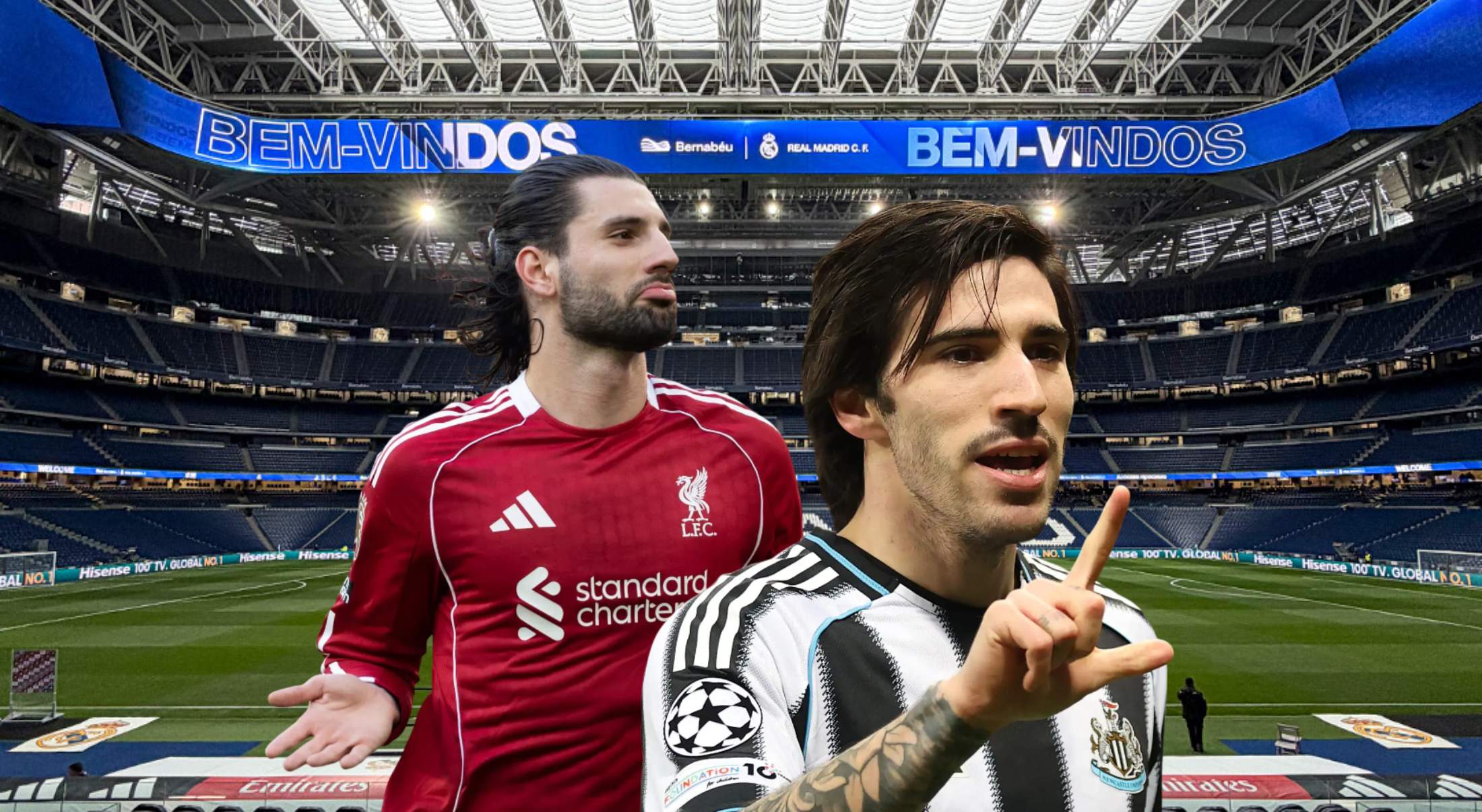 Nueve centrocampistas para el Real Madrid entre 100 y 80 millones