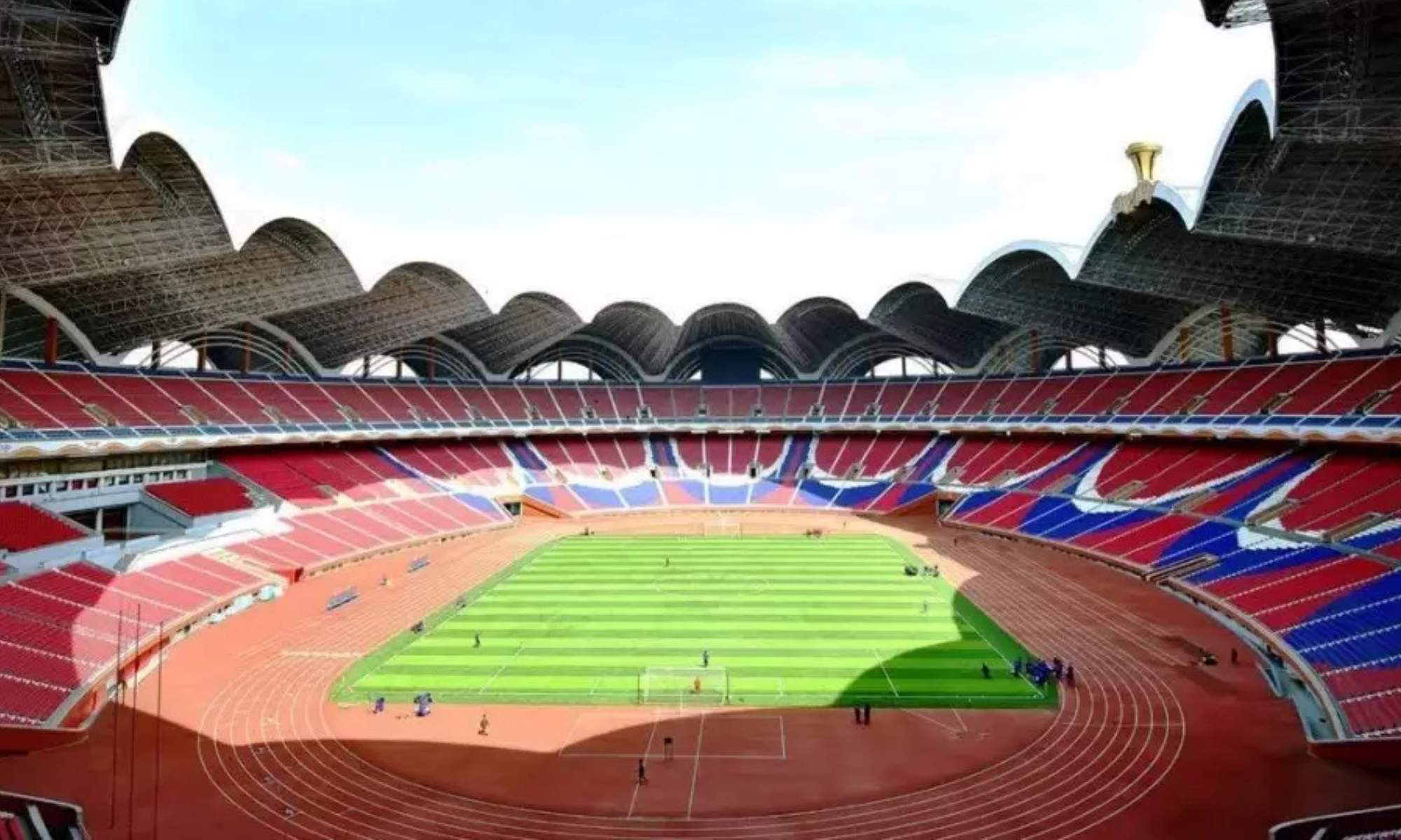 El estadio más grande del mundo está en Corea del Norte