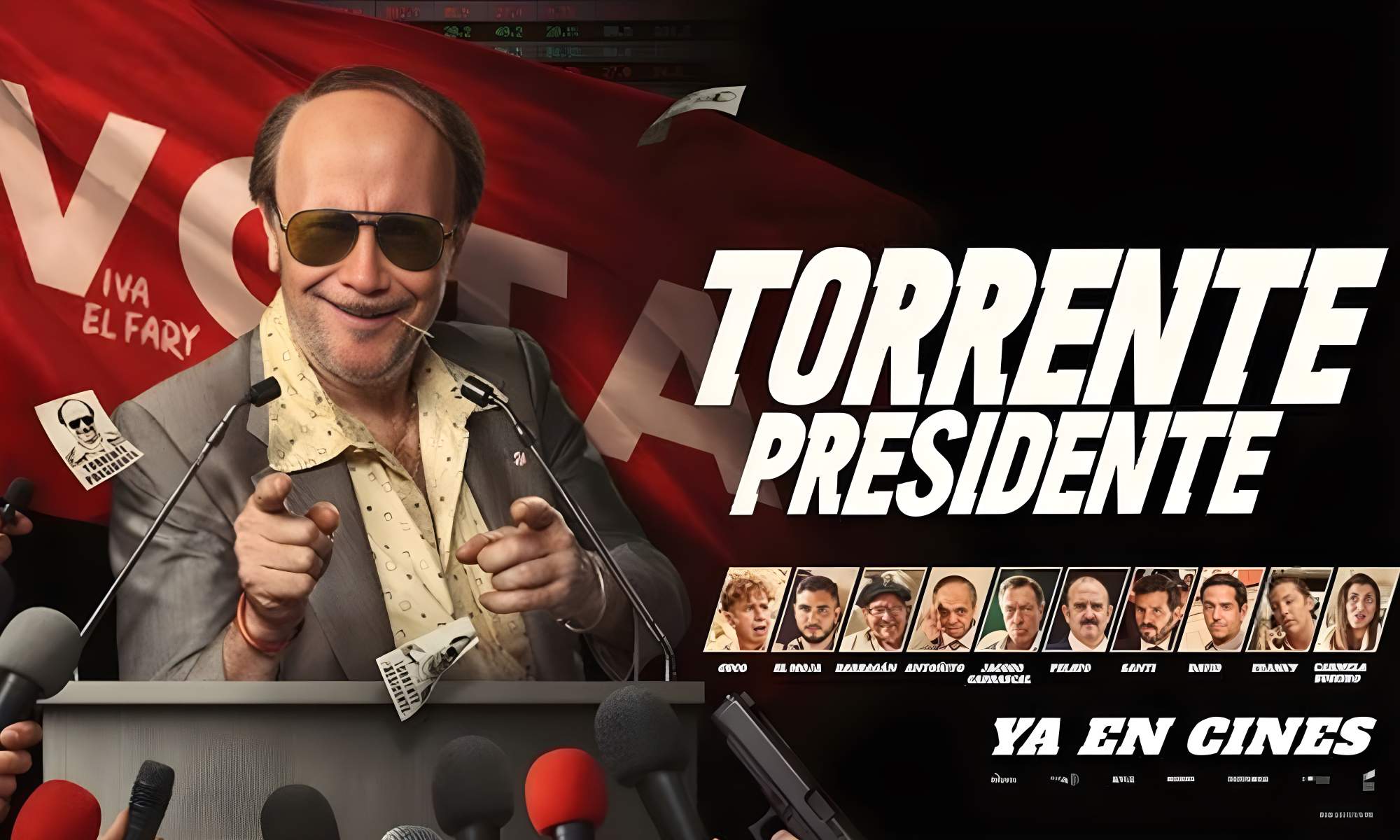 'Torrente Presidente' es la nueva película de Santiago Segura y podría haber tenido la colaboración especial de un deportista que se negó a participar en ella.