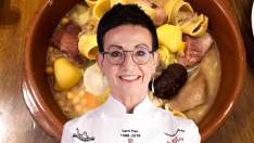 Carmen Ruscalleda y un plato de escudella perfecta.