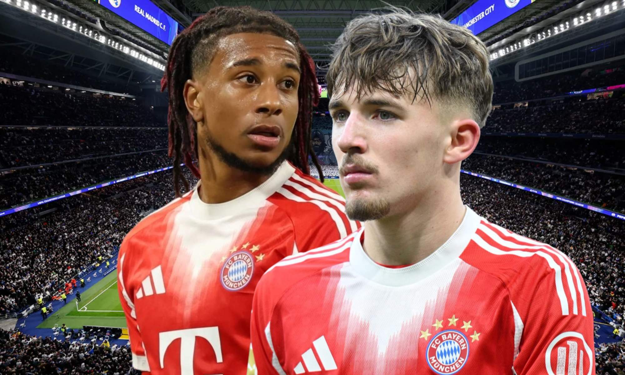 Michael Olise y Lennart Karl quieren destacar en el Bernabéu