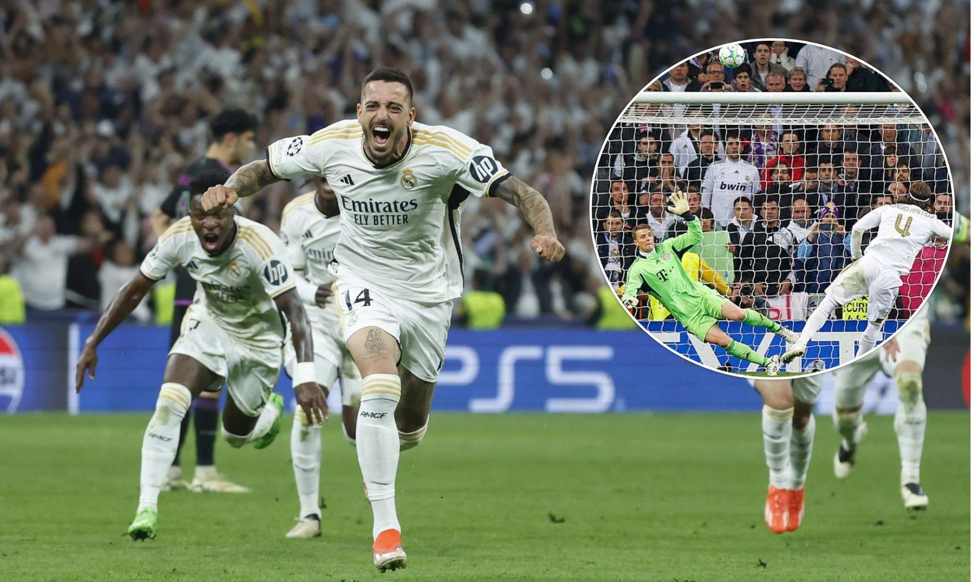 De la remontada de Joselu al penalti de Sergio Ramos: historial de partidos entre el Real Madrid y el Bayern de Múnich en la Champions