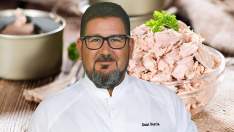 El chef Dani García y atún.