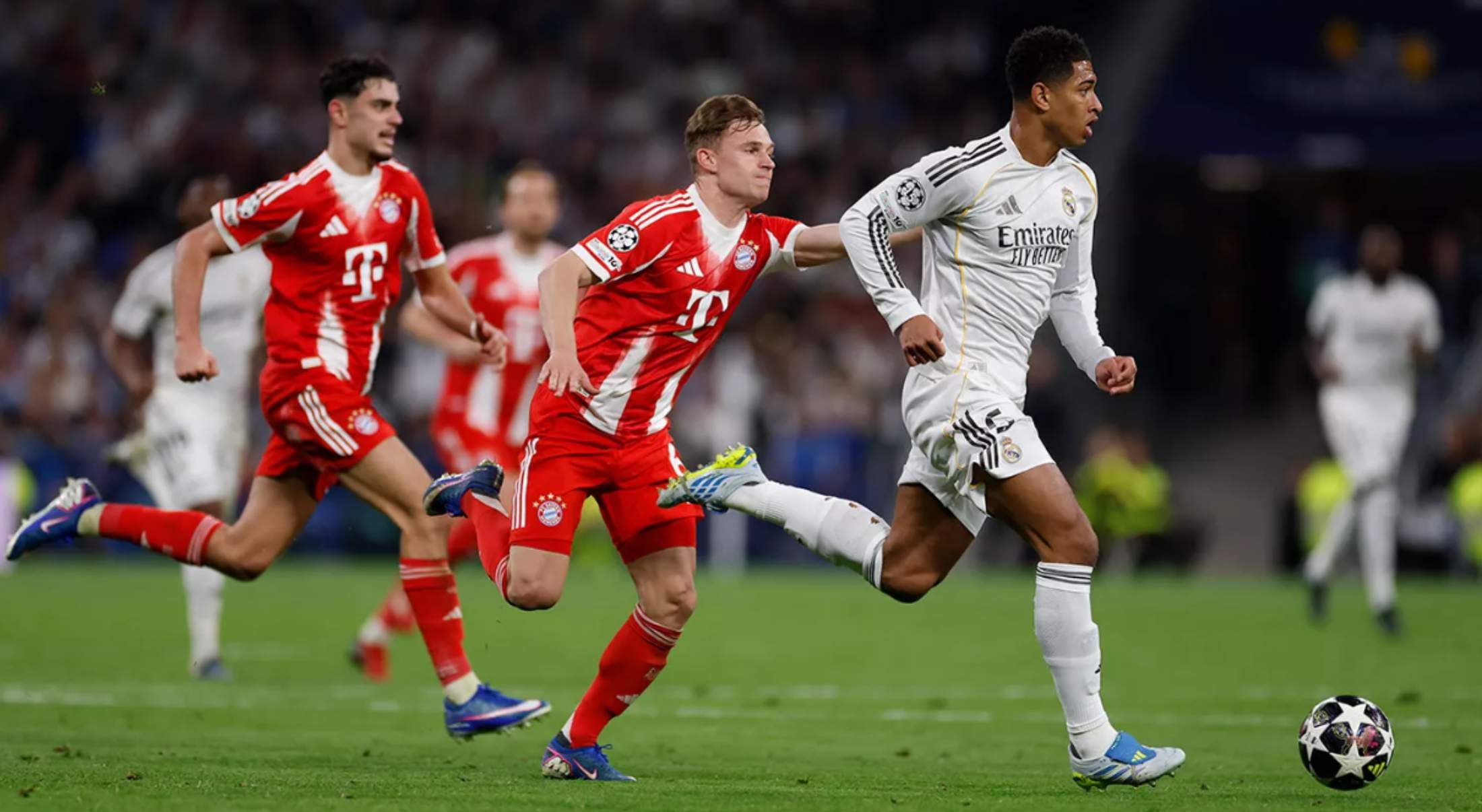 Análisis del Real Madrid  - Bayern y la presión en el centro del campo