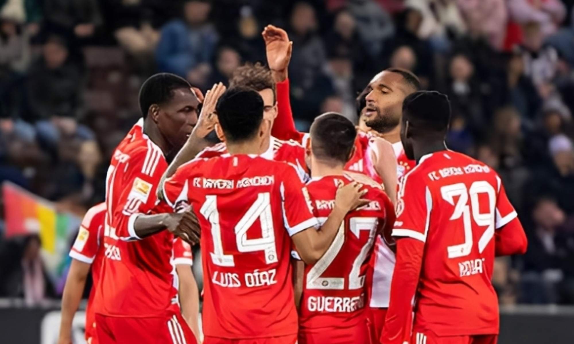 El Bayern de Múnich ya lleva 102 goles en la Bundesliga y ha superado su propio récord goleador en la competición