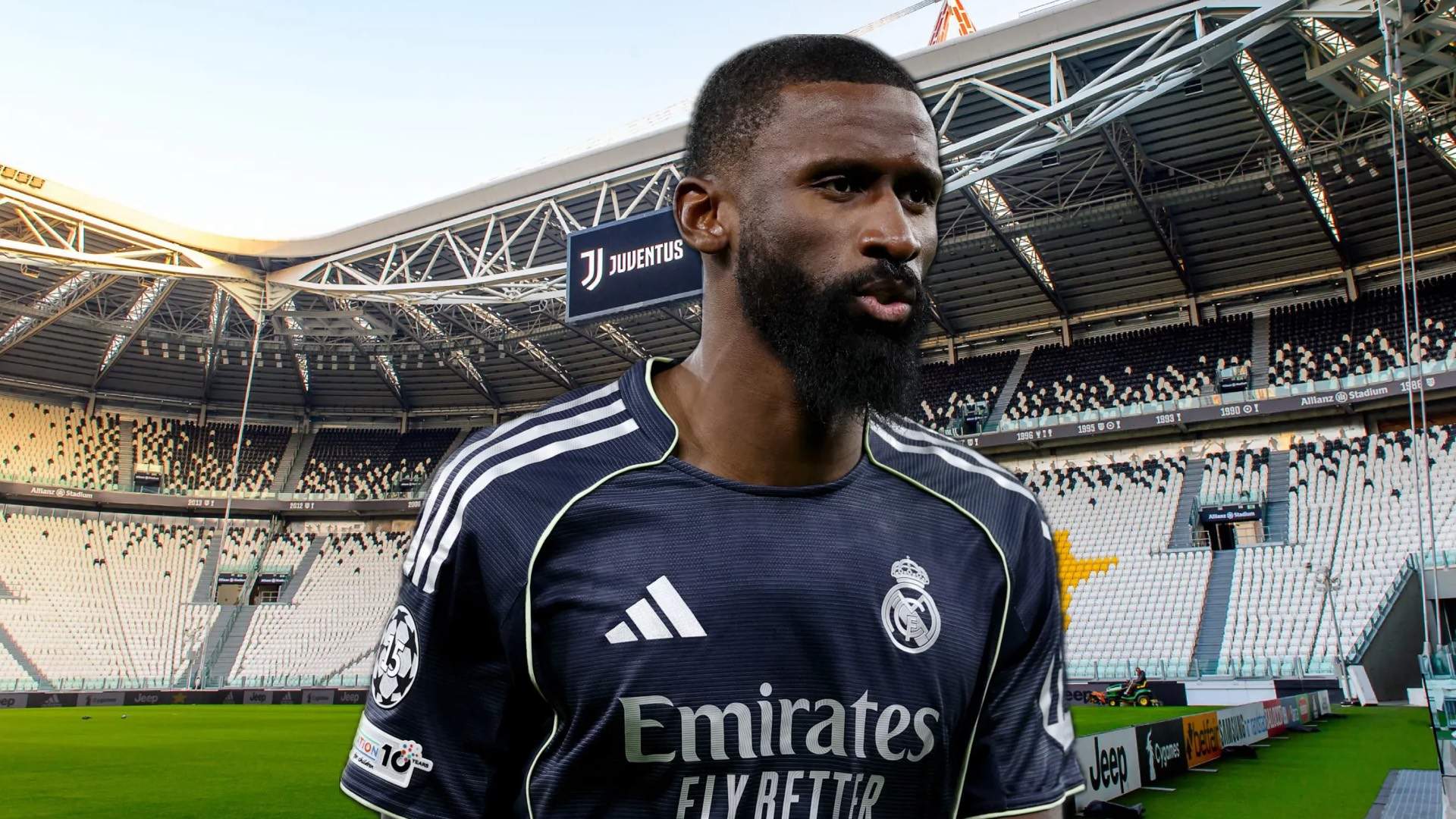 La Juventus maneja dos bazas para intentar convencer a Antonio Rüdiger pese a ofrecerle menos dinero del que gana en el Real Madrid	