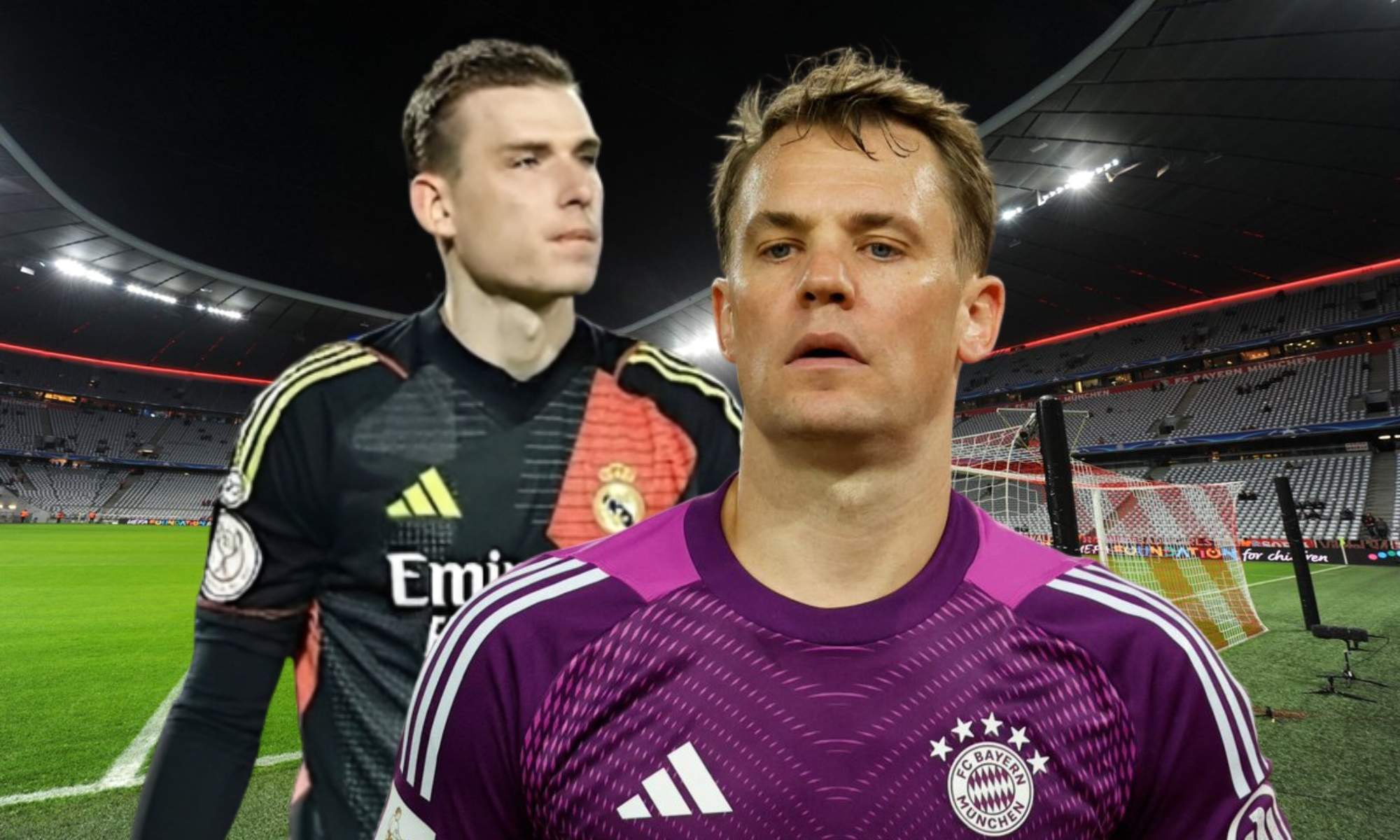 Lunin es mejor que Neuer en los penaltis: un dato que puede ser decisivo en el Allianz Arena