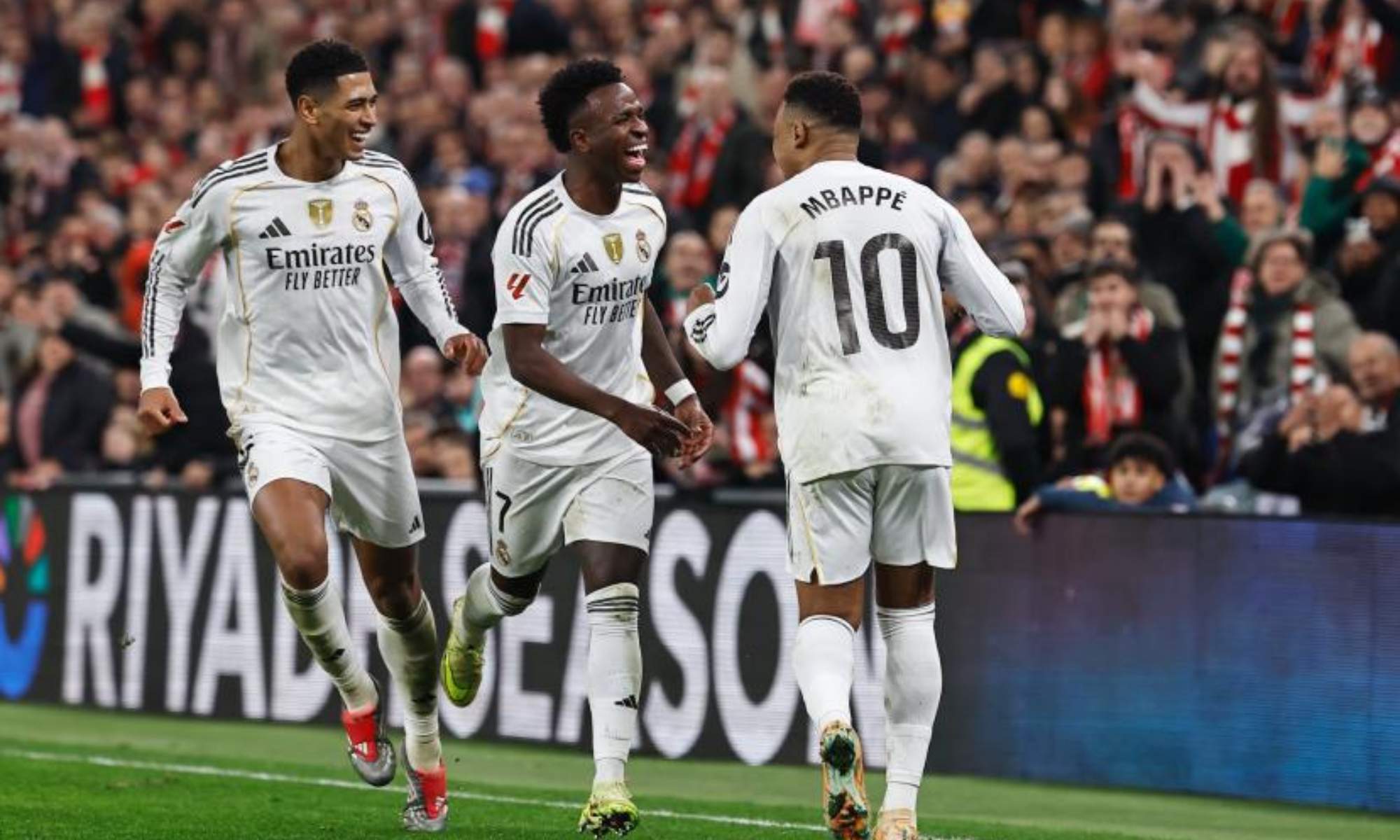 El Real Madrid necesita la mejor versión de Mbappé, Vinicius y Bellingham