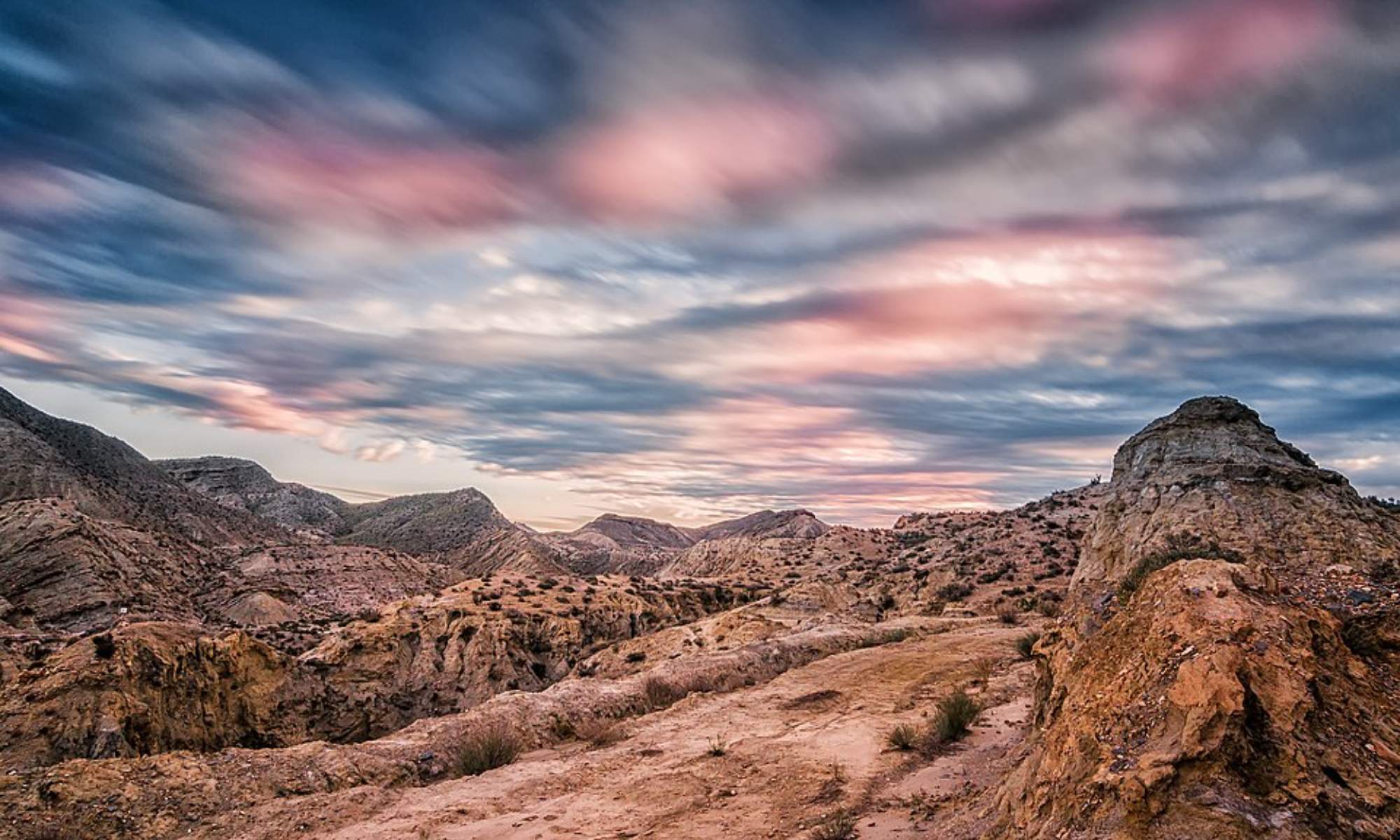 El desierto de Tabernas, en Almería, es un enclave geológico y cinematográfico relevante.