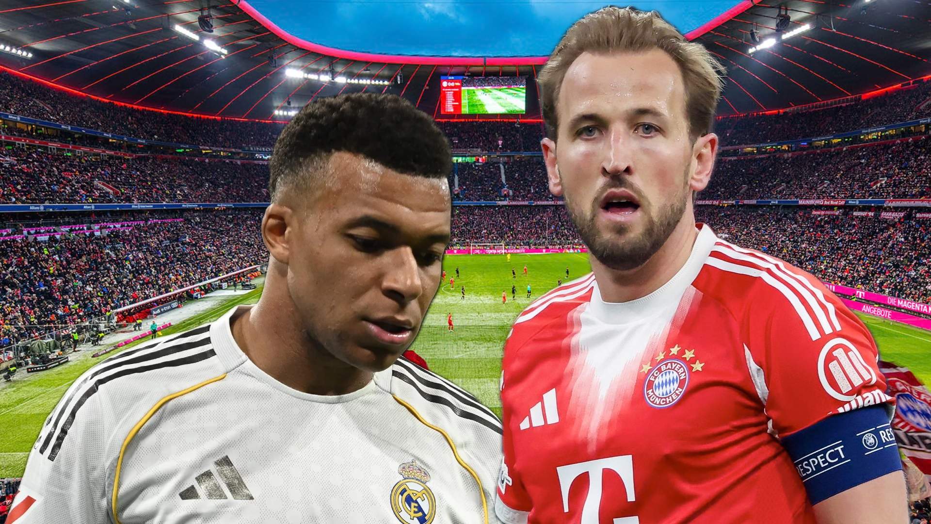 Mbappé supera a Kane en goles en Champions antes de medirse al Bayern en Múnich por un puesto en semifinales	