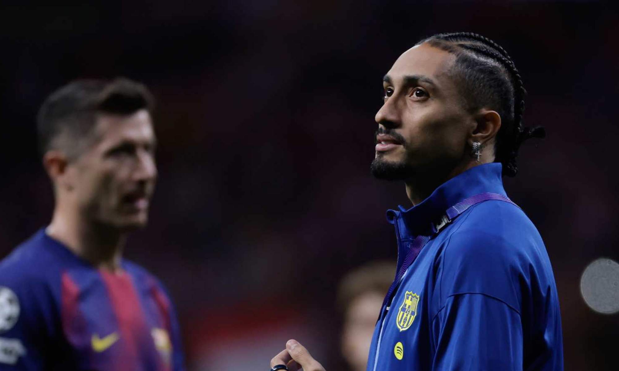 Raphinha después del Atlético de Madrid - Barcelona.