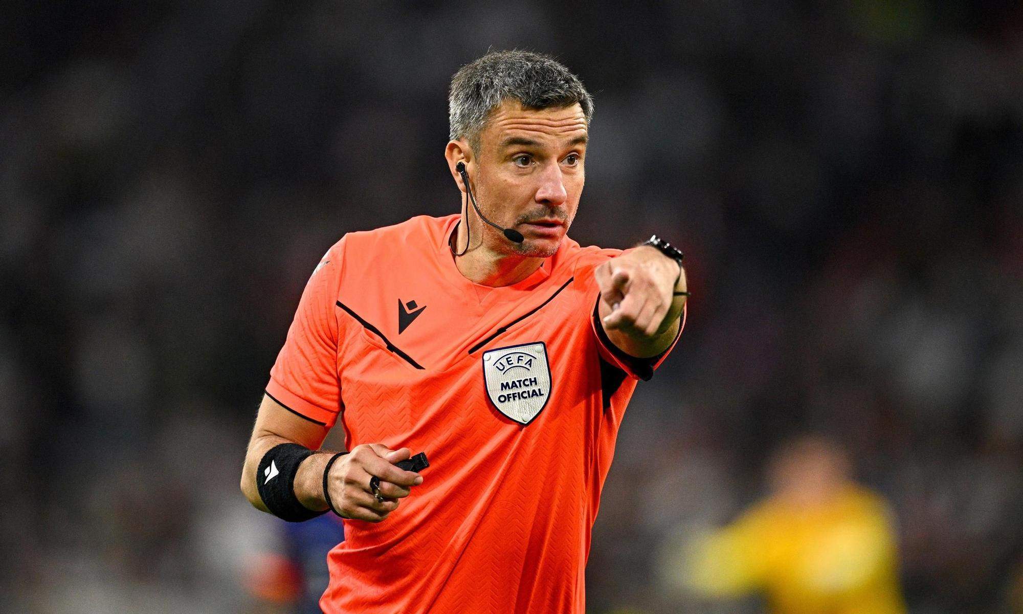 Slavko Vinčić, un árbitro del Bayern Múnich - Real Madrid. 