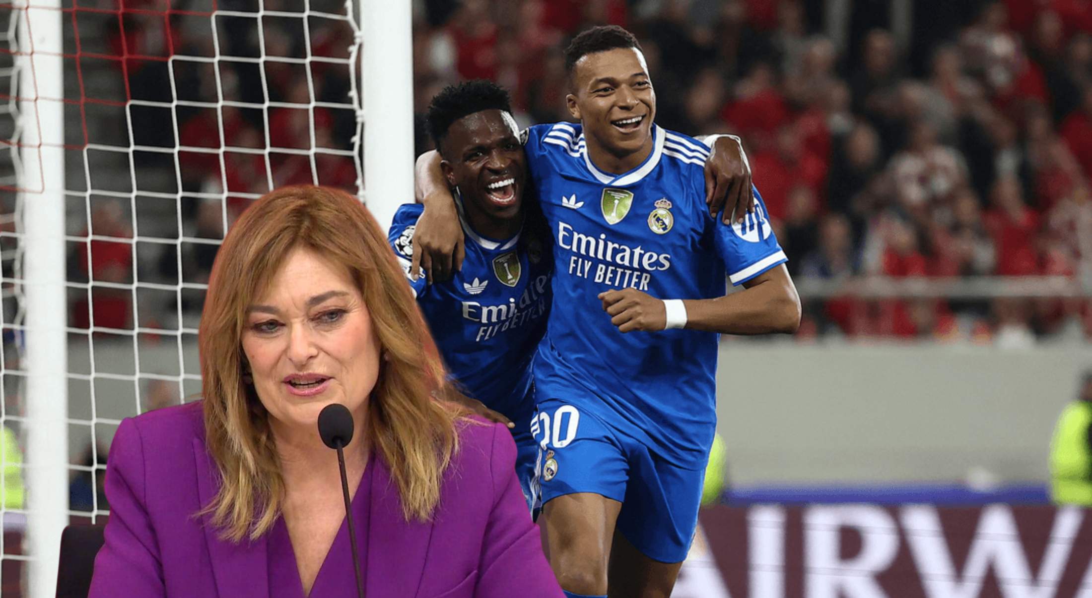 Mónica Marchante habla de Mbappé y Vinícius