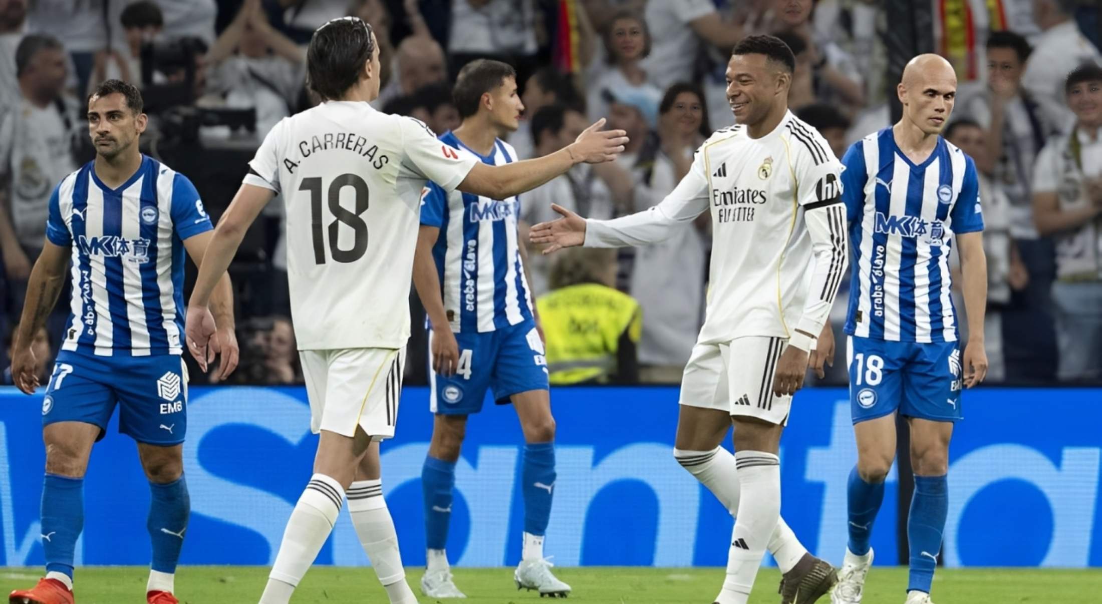 Clasificación de la Liga tras el Real Madrid - Alavés